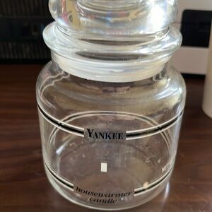 Yankee Housewarmer candle jar